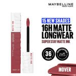 Buy Maybelline New York Super Stay Matte Ink Liquid Lipstick, Mover (5 g) - Purplle