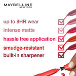 Buy Maybelline New York Super Stay Ink Crayon Lipstick, Run The World (1.2 g) - Purplle