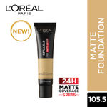 Buy L'Oreal Paris Infallible 24 HR Matte Cover Foundation, 105.5 - Purplle