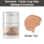 Buy Dermacol Caviar long stay make-up and corrector-4 tan - Purplle