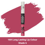 Buy Dermacol 16H Lip Colour - Longlasting Lip Colour No. 6 - Purplle