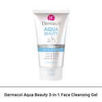 Buy Dermacol Aqua Beauty 3-in-1 face cleansing gel - Purplle