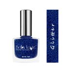 Buy Bella Voste Blue Glitter Nail Paint 58 GL (10 ml) - Purplle