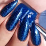 Buy Bella Voste Blue Glitter Nail Paint 58 GL (10 ml) - Purplle