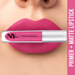 Buy NY Bae Confessions Of A Lip-a-holic Liquid Lipstick | Primer + Matte | Red | Moisturizing | Long Lasting | Dream Date 5 (4.5 ml) - Purplle