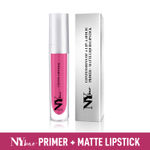 Buy NY Bae Confessions Of A Lip-a-holic Liquid Lipstick | Primer + Matte | Red | Moisturizing | Long Lasting | Dream Date 5 (4.5 ml) - Purplle