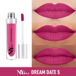 Buy NY Bae Confessions Of A Lip-a-holic Liquid Lipstick | Primer + Matte | Red | Moisturizing | Long Lasting | Dream Date 5 (4.5 ml) - Purplle