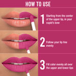 Buy NY Bae Confessions Of A Lip-a-holic Liquid Lipstick | Primer + Matte | Red | Moisturizing | Long Lasting | Dream Date 5 (4.5 ml) - Purplle