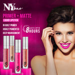 Buy NY Bae Confessions Of A Lip-a-holic Liquid Lipstick | Primer + Matte | Red | Moisturizing | Long Lasting | Dream Date 5 (4.5 ml) - Purplle