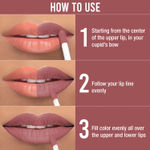 Buy NY Bae Confessions Of A Lip-a-holic Liquid Lipstick | Primer + Matte | Nude Brown | Moisturizing | Long Lasting | Pillow Talk 14 (4.5 ml) - Purplle