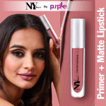 Buy NY Bae Confessions Of A Lip-a-holic Liquid Lipstick | Primer + Matte | Nude Brown | Moisturizing | Long Lasting | Pillow Talk 14 (4.5 ml) - Purplle