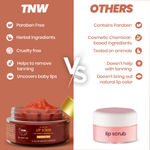 Buy TNW - The Natural Wash Lip Scrub for Tanned & Darkened Lips (Paraben-Free) (25 g) - Purplle