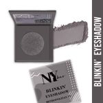 Buy NY Bae Blinkin' Eyeshadow - Metropolitan 19 (1.2 g) | Grey | Single Eyeshadow | Shimmer Finish | High Colour Payoff | Long lasting | Lightweight - Purplle