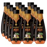 Buy Auric Skin Radiance Juice for Glowing Skin, All Natural Glowing Skin Powered by Superherbs and Coconut Water (250 ml * 12) - Purplle