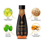 Buy Auric Skin Radiance Juice for Glowing Skin, All Natural Glowing Skin Powered by Superherbs and Coconut Water (250 ml * 12) - Purplle