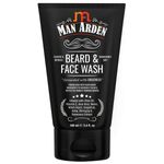 Buy Man Arden The Dapper Dude Combo | Beard Oil Royal Oud 30ml + Beard Balm 50g + Beard Wax 50g + Beard & Face Wash 100ml With Pouch - Purplle