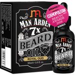 Buy Man Arden The Dapper Dude Combo | Beard Oil Royal Oud 30ml + Beard Balm 50g + Beard Wax 50g + Beard & Face Wash 100ml With Pouch - Purplle