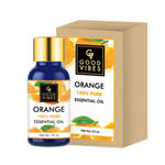 Buy Good Vibes Orange 100% Pure Essential Oil | Skin Brightening, Hair Growth | 100% Natural, No GMO, No Synthetics, No Animal Testing (10 ml) - Purplle