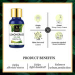 Buy Good Vibes 100% Pure Essential Oil - Lemongrass (10 ml) - Purplle