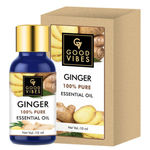 Buy Good Vibes 100% Pure Essential Oil - Ginger (10 ml) - Purplle