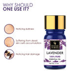 Buy Good Vibes Lavender 100% Pure Essential Oil | Skin Smoothening, Hair Growth | 100% Vegetarian, No GMO, No Synthetics, No Animal Testing (5 ml) - Purplle