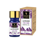 Buy Good Vibes Lavender 100% Pure Essential Oil | Skin Smoothening, Hair Growth | 100% Vegetarian, No GMO, No Synthetics, No Animal Testing (5 ml) - Purplle