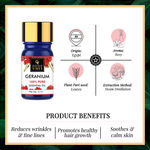 Buy Good Vibes 100% Pure Essential Oil - Geranium (5 ml) - Purplle