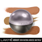 Buy Lakme Absolute Skin Natural Mousse Mattreal Foundation - Medium Caramel (25 g) - Purplle