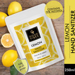 Buy Good Vibes 70% Alcohol Hand Sanitizer - Lemon (250 ml) - Purplle