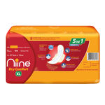 Buy NIINE Dry Comfort Extra Long Sanitary Pads for women with Anti Leak Flow Channel Technology (Pack of 2), 36 Pads Count (Super Saver Pack) - Purplle
