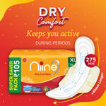 Buy NIINE Dry Comfort Extra Long Sanitary Pads for women with Anti Leak Flow Channel Technology (Pack of 2), 36 Pads Count (Super Saver Pack) - Purplle