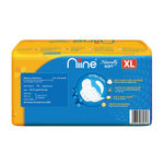 Buy NIINE Naturally Soft Extra Long Sanitary Pads for women (Pack of 3), 54 Pads Count (Super Saver Pack) - Purplle
