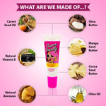 Buy Super Smelly Strawberry Smoothie Zero Toxin & Naturally Derived Lip Balm For Women - Shea Butter, Olive Oil, Carrot Oil, Strawberry Flavour (10 g) - Purplle