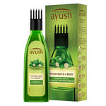 Buy Lever Ayush Ayurvedic Bhringaraj Hair Oil (100 ml) - Purplle