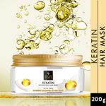 Buy Good Vibes Keratin Nourishing Hair Mask | With Shea Butter | Hair Shine, Softening | No Parabens, No Sulphates, No Animal Testing (200 g) - Purplle