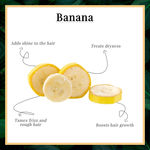Buy Good Vibes Banana Shine Hair Mask | Hair Shine, Hair Volume, Softening | No Parabens, No Sulphates, No Animal Testing (200g) - Purplle