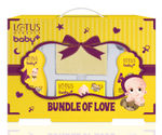 Buy Lotus Herbals Baby+ Bundle Of Love Baby Care Combo Gift Pack | Baby Massage Oil | Baby Soap | Baby Lotion | Baby Towel | 4 Product Gift Pack - Purplle