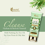 Buy Oriental Botanics Australian Tea Tree Face Wash 100ml | For Acne Prone & Oily Skin, No SLS and Paraben (100 ml) - Purplle