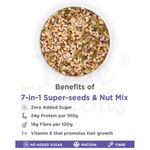 Buy True Elements 7-in-1 Super Seeds Mix Heart healthy, for glowing and healthy skin, improves hair and nail health(250 g) - Purplle