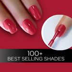 Buy FACES CANADA Ultime Pro Splash Nail Enamel - Royal Ruby 24 (8ml) | Quick Drying | Glossy Finish | Long Lasting | No Chip Formula | High Shine Nail Polish For Women | No Harmful Chemicals - Purplle