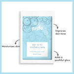 Buy Purplle Youthful Skin Microfiber Sheet Mask with Blueberry Extracts | All Skin Types | Brightening | Hydrating | Blemish Removal | Anti-Aging (20 ml) - Purplle