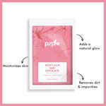Buy Purplle Exfoliating Charcoal Sheet Mask with Hibiscus Extracts | All Skin Types | Brightening | Boosts Collagen | Moisturising | Anti-acne (20 ml) - Purplle