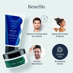 Buy Arata Natural Hair Styling Combo with Hair Gel & Hair Cream for Men & Women || All Natural,Vegan & Cruelty Free || For Nourishing ,Styling & Strong HoldA 250 ml - Purplle