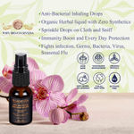 Buy BIOAYURVEDA Anti-Bacterial Inhaling Drops| Pure Organic Herbal Sniffing Liquid - Purplle