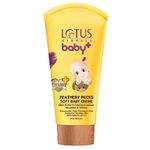 Buy Lotus Herbals Baby+ Feathery Pecks Soft Baby Cream | pH Balanced | Preservative Free | Chemical Free | 100g - Purplle