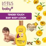 Buy Lotus Herbals Baby+ Tender Touch Baby Body Lotion | Preservative Free | With Shea Butter & Calendula | 200ml - Purplle