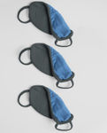 Buy Bewakoof Grey- Blue Premium protective mask(pack of 3) - Purplle