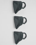 Buy Bewakoof Grey- Blue Premium protective mask(pack of 3) - Purplle