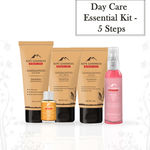 Buy Alps Goodness Day Care Essential Kit - 5 Steps (Face Wash + Toner + Face Oil + Face Gel + Face Cream) - Purplle