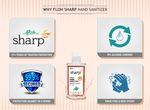 Buy FLOH hand sanitizer with 70% IPA and vitamin E (60 ml) (Pack of 3) - Purplle